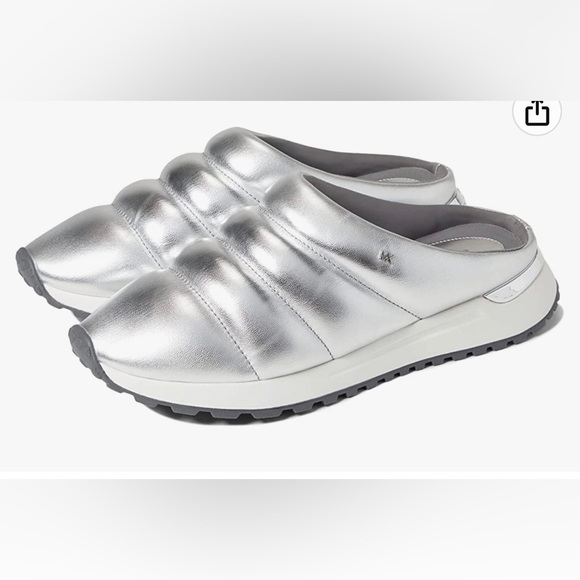 Michael Kors silver Slip on - Picture 1 of 4